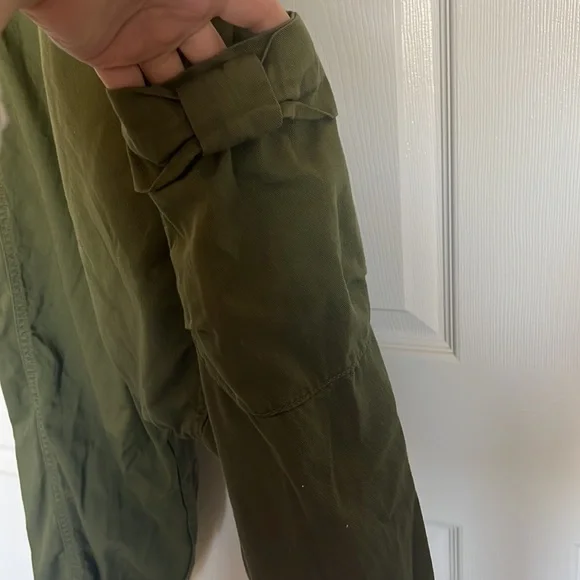 Harem style drop crotch cute jumper overalls - Picture 5 of 13